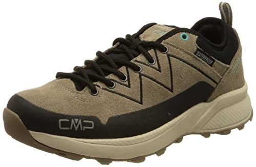 CMP Damen KALEEPSO Low WMN Hiking WP Walking Shoe, Cenere-VETRO, 36 EU von CMP