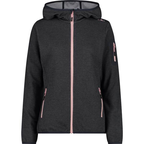 CMP Damen Kapuzensweat WOMAN JACKET FIX HOOD von CMP