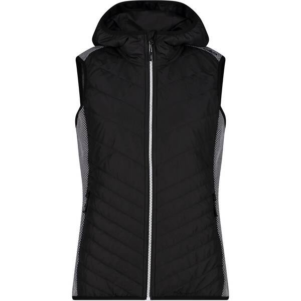 CMP Damen Kapuzensweat WOMAN VEST HYBRID FIX HOOD von CMP