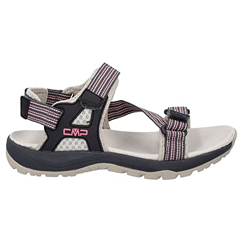 CMP Damen Khalys Wmn Shoe Sport Sandal, Nero-Pink Fluo, 37 EU von CMP