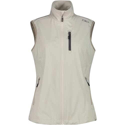 CMP Damen Light Softshell Weste, vaniglia, 3XL von CMP