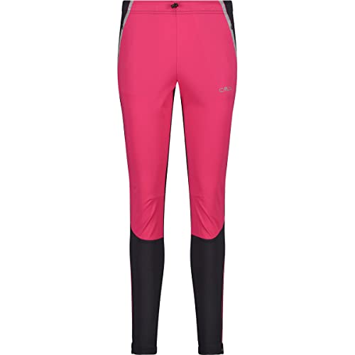 CMP Damen Long Softshell Hose, Fucsia, 38 von CMP