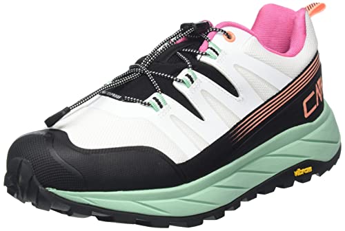 CMP Damen Marco Olmo 2 0 WMN Trail Shoes Laufschuhe, Weiß-Hellblau (Bianco-Acqua), 38 EU von CMP