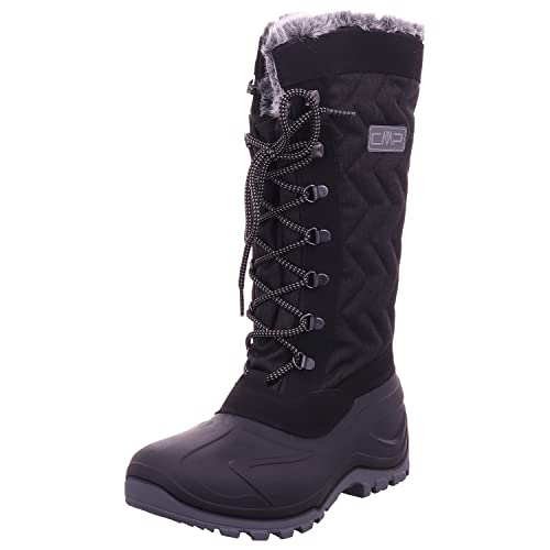 CMP Damen Nietos Wmn snestøvler Schneestiefel, Nero Mel, 38 EU von CMP