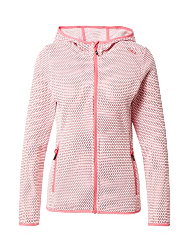 CMP Damen Outdoorjacke pink/weiß 42 von CMP