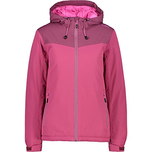 CMP Damen Padded Jacket Ripstop Jacke, Sangria, 42 von CMP