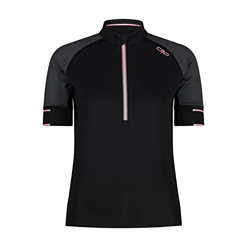 CMP Damen Radtrikot, Nero-Fard, 44 von CMP