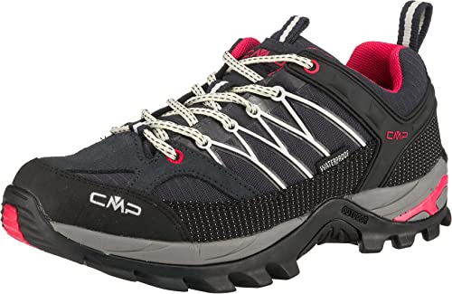 CMP Damen Rigel Low WMN Shoe WP Trekking-& Wanderhalbschuhe, Antracite-Off White, 37 EU, 3Q54456 von CMP