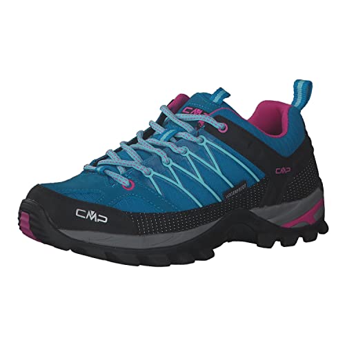 CMP Damen Rigel Low WMN Trekking Shoe WP Wanderschuh, HAWAIAN-Acqua, 39 EU von CMP