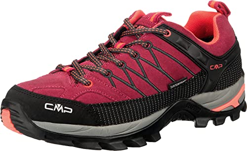 CMP Damen Rigel Low Wmn Wp Trekking Shoes, Magenta Antracite, 37 EU von CMP