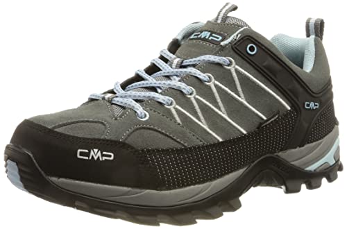 CMP Damen Rigel Low WMN Shoes WP Trekking-& Wanderhalbschuhe, GRAFFITE-Azzurro, 39 EU von CMP