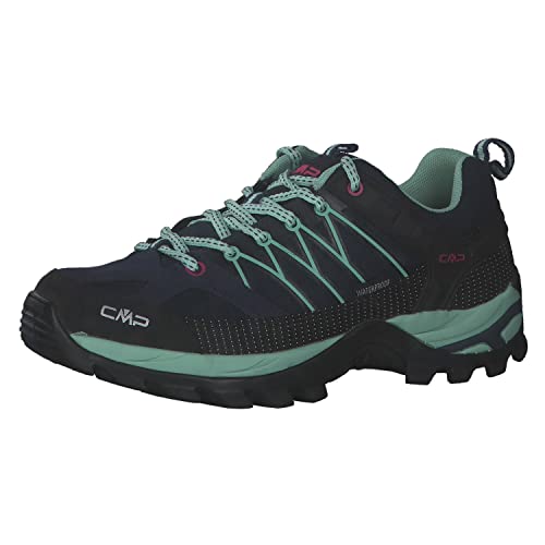 CMP Damen Rigel Low Wmn Trekking Wp Walking Shoe, Blue Acqua, 38 EU von CMP