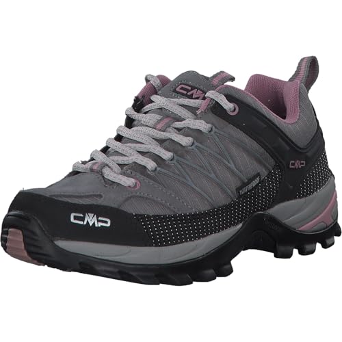CMP Damen Rigel Low WMN Shoe WP Trekking-Schuhe, Cemento-Fard, 36 EU von CMP