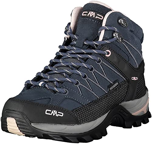 CMP Damen Rigel Mid Wmn Wp Trekking Shoes, Asphalt Antracite Rose, 36 EU von CMP