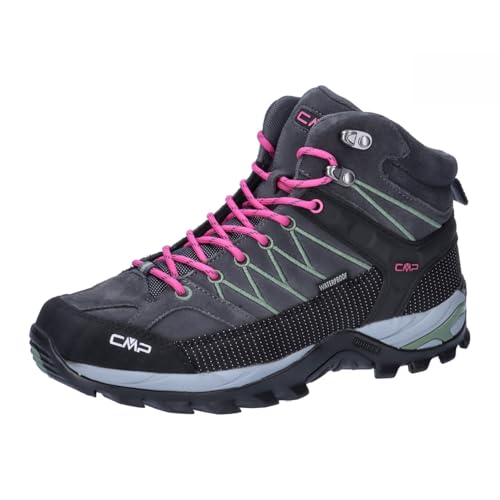CMP Damen Rigel Mid Wmn Trekking Shoes Wp Traillaufschuh, Anthrazit Mineral Green, 41 EU CMP Damen Rigel Mid Wmn Trekking Shoes Wp Traillaufschuh, Anthrazit Mineral Green, 41 EU von CMP