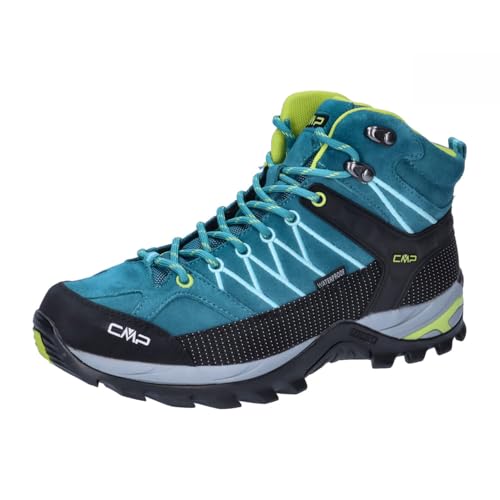 CMP Damen Rigel Mid Wmn Trekking Shoes Wp Traillaufschuh, Teal Acid, 37 EU CMP Damen Rigel Mid Wmn Trekking Shoes Wp Traillaufschuh, Teal Acid, 37 EU von CMP