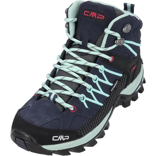 CMP Damen Rigel Mid Wmn Wp Trekking Shoes, Blau Hellblau Blue Acqua,37 EU von CMP
