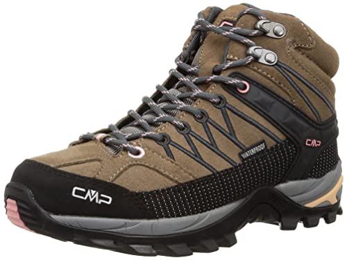 CMP Damen Rigel Mid Wmn Trekking Shoes Wp Walking Shoe, Ash, 42 EU von CMP