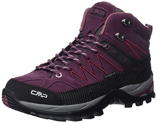 CMP Damen Rigel Mid Wmn Trekking Shoes Wp Walking Shoe, Prune, 36 EU von CMP