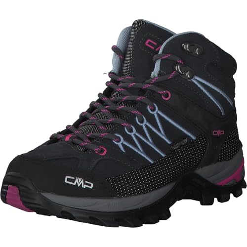 CMP Damen Rigel Mid Wmn Wp Trekking Shoes, Grau Titanio Skyway,36 EU von CMP