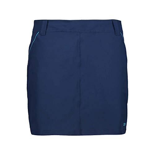 CMP Damen Rock - Hosenrock 2 in 1 atmungsaktiv, Blue, 46 von CMP