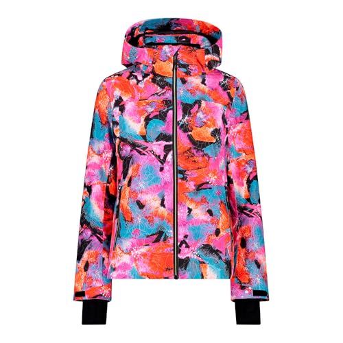 CMP Damen Skijacke aus Twill multicolor (90), 38 von CMP
