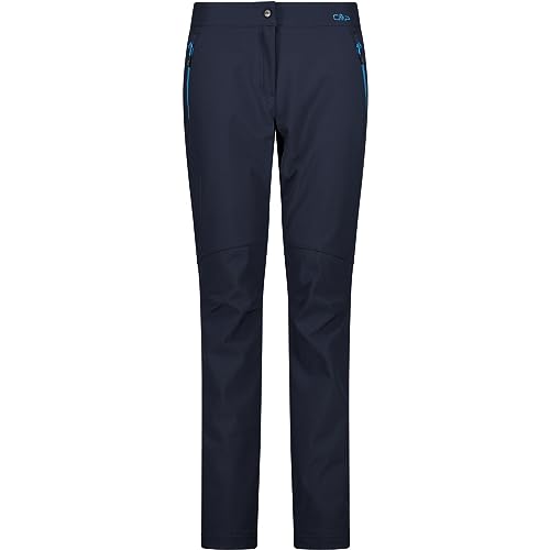 CMP Damen Softshell Hose, b.Blue-giada, 38 von CMP