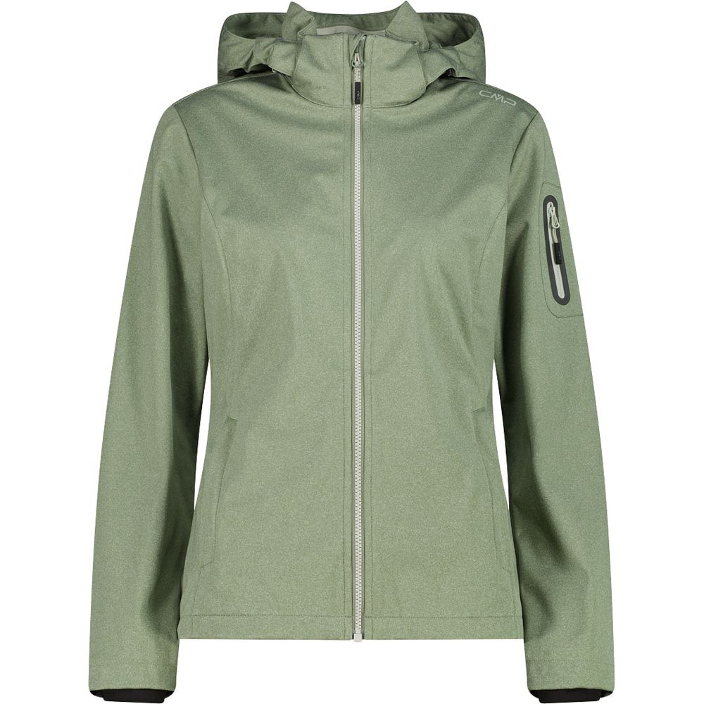 CMP Damen Softshelljacke avocado-mel 48 von CMP