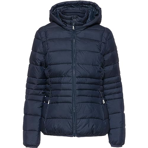 CMP Damen Steppjacke black blue melange 36 von CMP