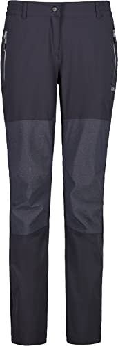 CMP Damen Stretch Funktions Hose, Antracite-Cemento, 36 von CMP