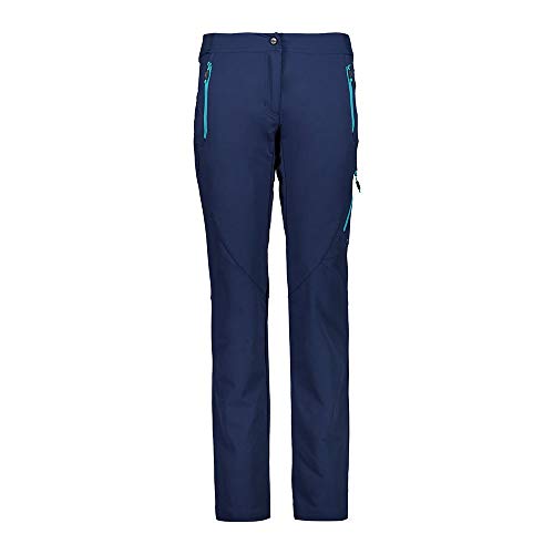 CMP Damen Stretch Funktions Hose, Blue, 36 von CMP