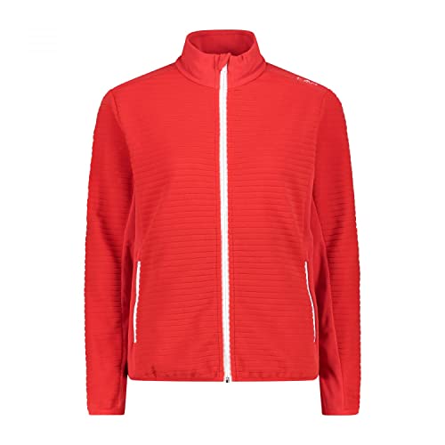 CMP Damen Stretch Performance Fleecejacke 33G7046 rot 48 von CMP