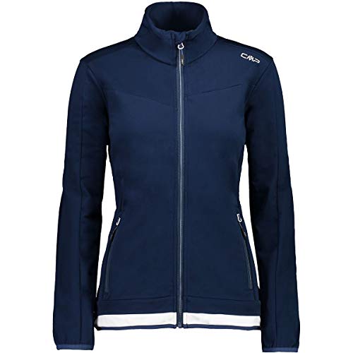 CMP Damen Stretch Performance Jacke, Blue, 38 von CMP