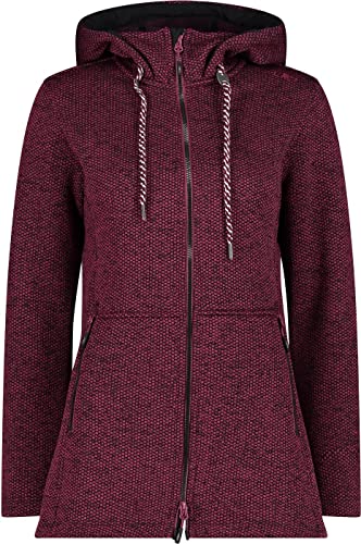 CMP Damen Strickfleece rot 36 von CMP
