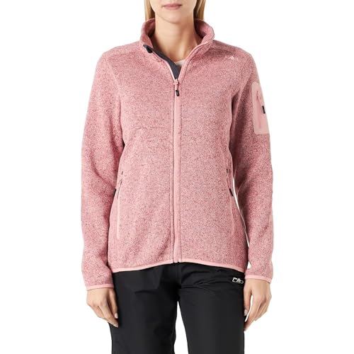 CMP Damen Strickjacke Knit-Tech Jacke, Lotus-Lighter, 40 von CMP