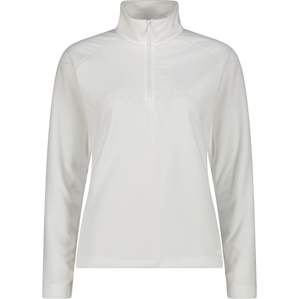 CMP Damen Sweat Fleeceshirt bianco 44 von CMP