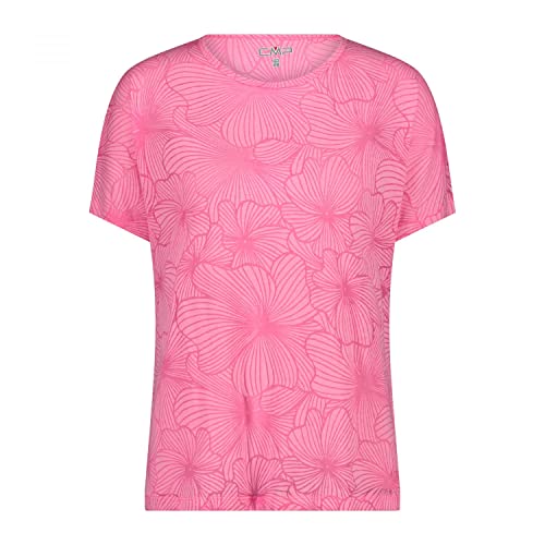 CMP Damen T-Shirt, pink Fluo, 40 von CMP