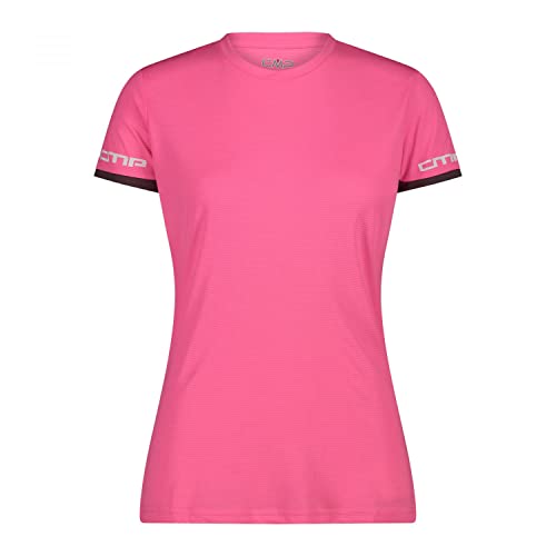 CMP Damen T-Shirt, pink Fluo, 44 von CMP