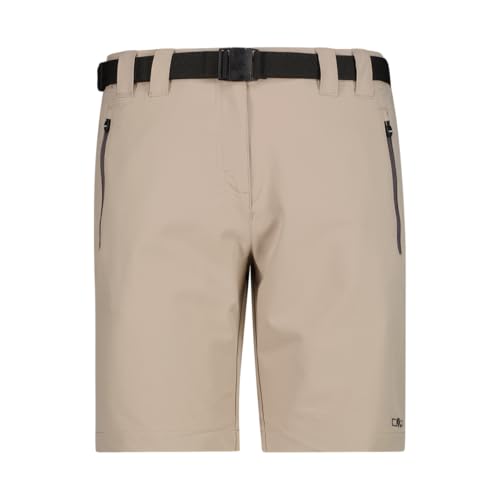 CMP Damen Trekking Bermuda Shorts mit Gürtel Sabbia Gr. 42 von CMP