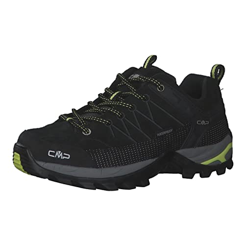 CMP Damen Trekking Schuhe Rigel Low 3Q13246 Nero-Lime 36 von CMP
