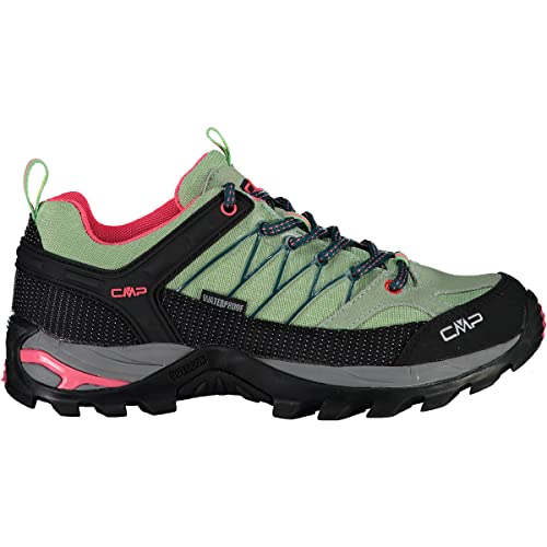 CMP Damen Rigel Low WMN Trekking WP Hiking Shoe, Leaf-Petrol, 36 EU von CMP