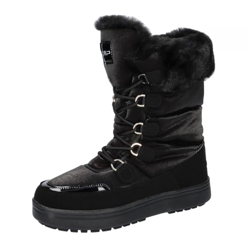 CMP Damen Winterstiefel Rohenn Woman Snow Boots 3Q79586 Nero 38 von CMP