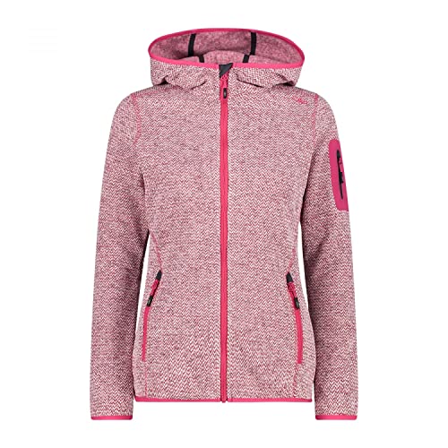 CMP Damen Zip Hoodie Jacke, Fard-Plum, 38, pink von CMP