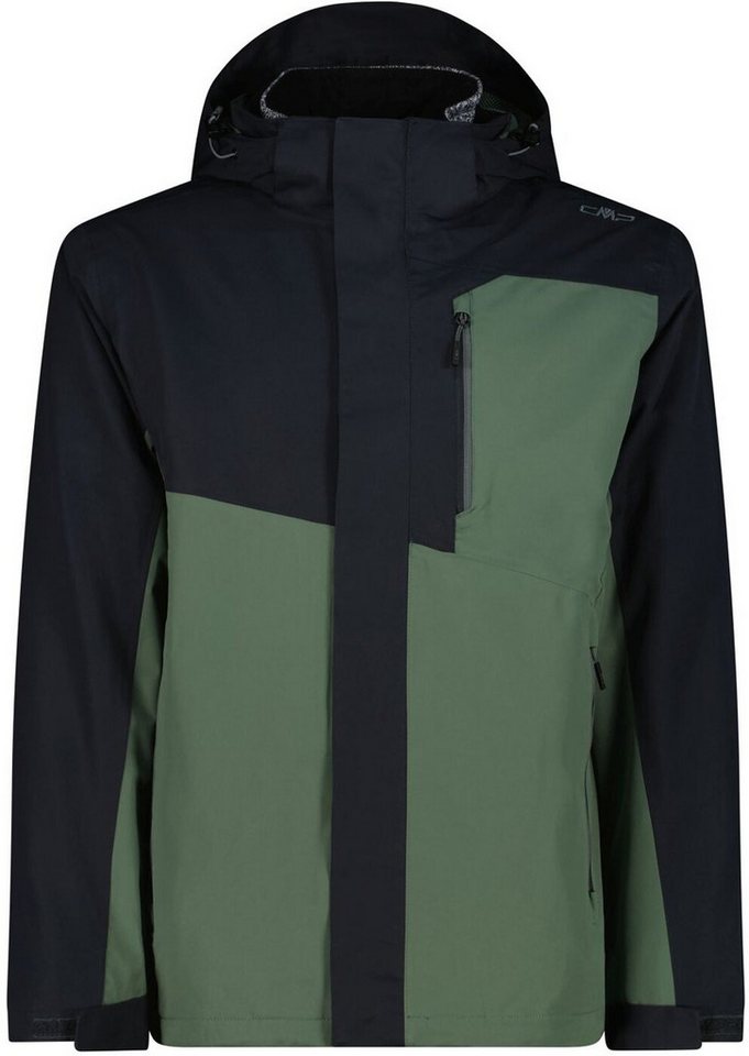 CMP Doppeljacke MAN JACKET ZIP HOOD DETACHABLE INN.JACKET ANTRACITE-MUSK von CMP