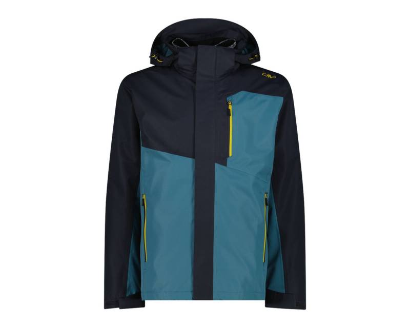 CMP Doppeljacke MAN JACKET ZIP HOOD DETACHABLE INN.JACKET ANTRACITE-NILO von CMP