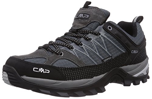 CMP Herren Rigel Low Shoe WP Trekking-& Wanderhalbschuhe, Grau, 45 EU von CMP