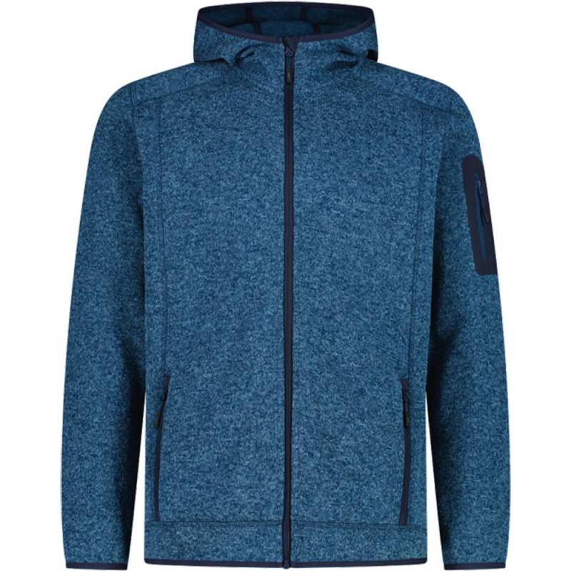 CMP Fix Hood Herren Fleecejacke ocean b.blue 52 von CMP