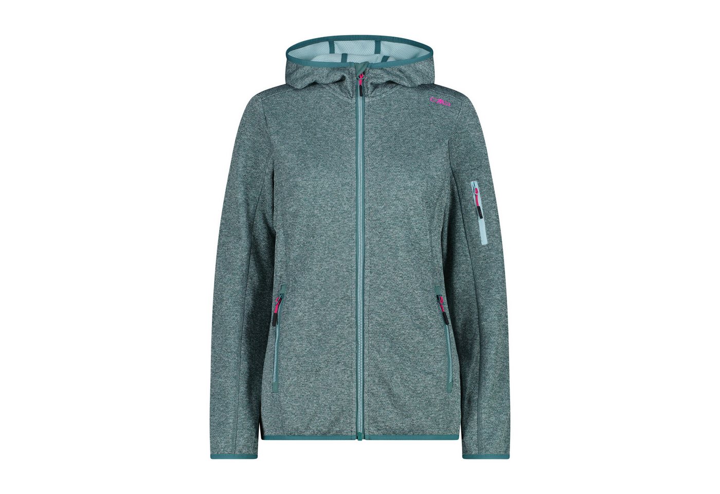 CMP Fleecejacke CMP Damen Fleecejacke Woman Fix Hood Jacket 30H5856 von CMP