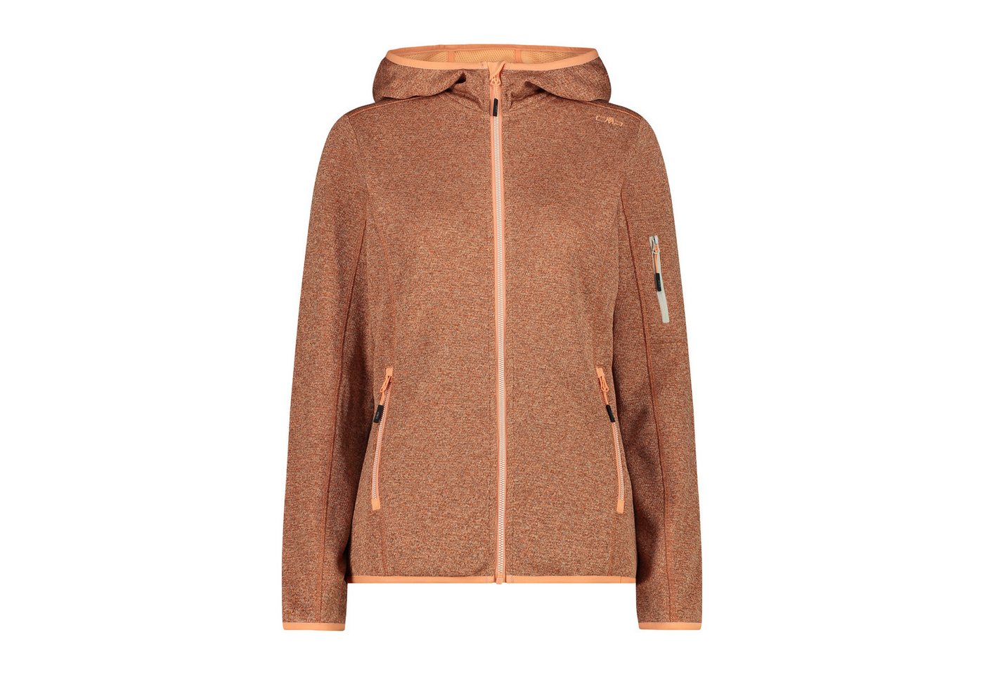 CMP Fleecejacke CMP Damen Fleecejacke Woman Fix Hood Jacket 30H5856 von CMP