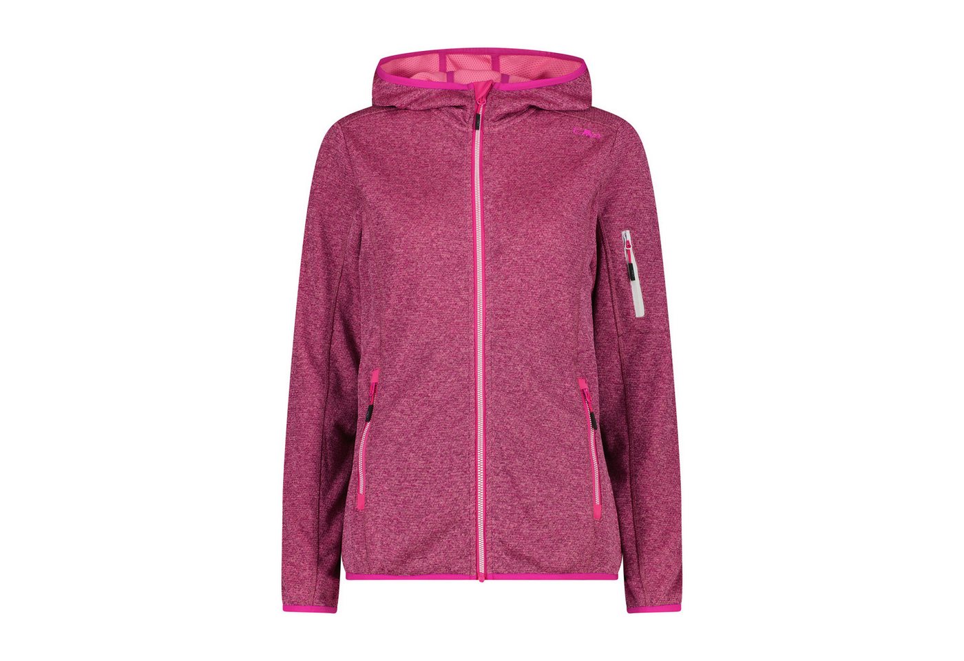 CMP Fleecejacke CMP Damen Fleecejacke Woman Fix Hood Jacket 30H5856 von CMP